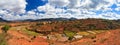 Madagascar landscape panorama Royalty Free Stock Photo