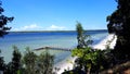 Madagascar lonely beach Royalty Free Stock Photo