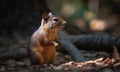 A beautiful photograph of The Madagascar Squirrel