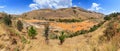 Madagascar valley panorama Royalty Free Stock Photo