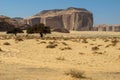 Madain Saleh, archaeological site with Nabatean tombs in Saudi Arabia KSA