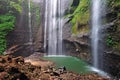 Madakaripura Waterfall in Bromo Tengger Semeru National Park Indonesia Royalty Free Stock Photo