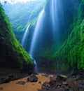 Madakaripura Waterfall, East Java, Indonesia Royalty Free Stock Photo