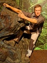 Wax figure of Edward Michael Grylls, known as Bear Grylls,