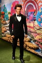 Hrithik Roshan wax statue at Madame Tussauds Dubai on Bluewaters Island in Dubai, UAE Royalty Free Stock Photo