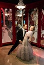 Madame Tussauds Fred Astaire and Ginger Rogers Royalty Free Stock Photo