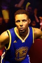 Nba player stephen curry wax figure at madam tussads hong kong