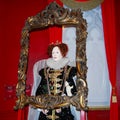 Madame Tussauds wax museum: Queen Elizabeth I Royalty Free Stock Photo