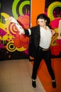 Madame tussauds,wax museum. Tourist attraction. Wax figure of Michael Jackson