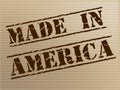 Made In America Represents The United States And Americas