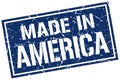 made in America stamp Royalty Free Stock Photo