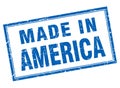 made in America stamp Royalty Free Stock Photo