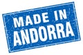 made in Andorra stamp