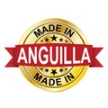 Made in anguilla medal web seal illustration