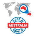 Made in Australia stamp.