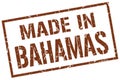 made in Bahamas stamp