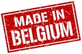 made in Belgium stamp