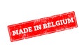 MADE IN BELGIUM