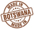 made in Botswana stamp