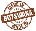 made in Botswana stamp