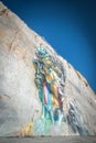 The David Multicolor by Kobra, Carrara, Tuscany, Italy