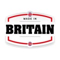 Made in Britain label