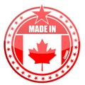 Made in canada Royalty Free Stock Photo