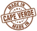 made in Cape Verde stamp
