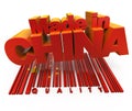 Made in China, quality Royalty Free Stock Photo