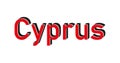 Made In Cyprus Stamp. Logo Icon Symbol Design. Security Seal Style. eps