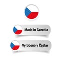 Made in Czechia label