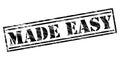 Made easy free stamp Royalty Free Stock Photo