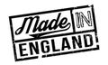 Made In England rubber stamp