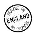 Made In England rubber stamp