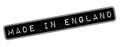 Made in England rubber stamp Royalty Free Stock Photo