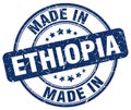 made in Ethiopia stamp