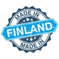 Made in Finland vintage stamp