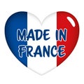 Made in france heart