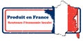 Made in France. Sustain local economy French language