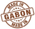 made in Gabon stamp