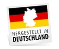 Made in Germany - Hergestellt in Deutschland Royalty Free Stock Photo