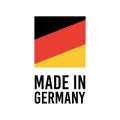 Made in Germany logo, label.