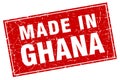 made in Ghana stamp