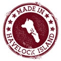 Made in Havelock Island stamp.