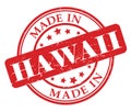 Made in Hawaii stamp