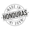 Made in Honduras Stamp. Logo Icon Symbol Design. Security Seal Style.