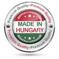 Made in Hungary, Premium Quality - label / icon / badge