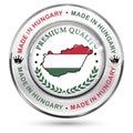 Made in Hungary, Premium Quality - shiny elegant button