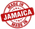 made in Jamaica stamp Royalty Free Stock Photo