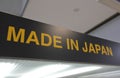 Made in Japan sign Royalty Free Stock Photo